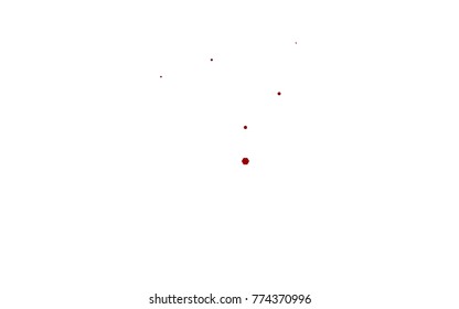 Dark Red vector polygonal illustration, which consist of hexagons. Hexagonal design for your business. Creative geometric background in Origami style with gradient