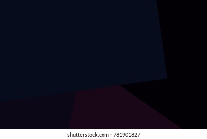 Dark Red vector polygonal illustration consisting of rectangles. Rectangular design for your business. Creative geometric background in origami style with gradient.