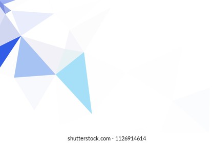 Dark Red vector polygonal pattern. Geometric illustration in Origami style with gradient.  Triangular pattern for your design.