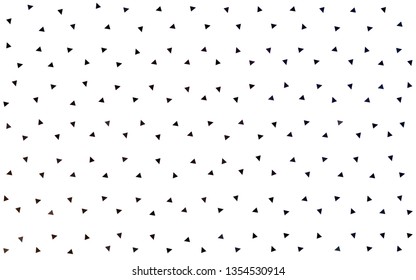 Dark Red vector  polygonal pattern. Colorful illustration in abstract style with triangles. Brand new design for your business.
