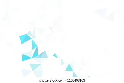 Dark Red vector polygonal template. Geometric illustration in Origami style with gradient.  Template for cell phone's backgrounds.