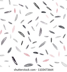 Dark Red vector seamless backdrop with dots. Abstract illustration with colored bubbles in nature style. Completely new template for your brand book.