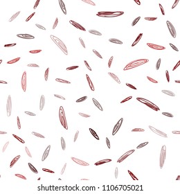 Dark Red vector seamless backdrop with dots. Glitter abstract illustration with blurred drops of rain. Completely new template for your brand book.