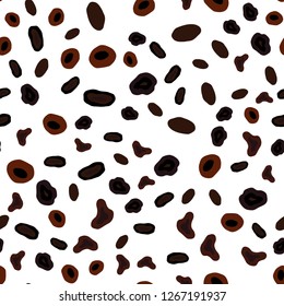 Dark Red vector seamless backdrop with dots. Modern abstract illustration with colorful water drops. Trendy design for wallpaper, fabric makers.