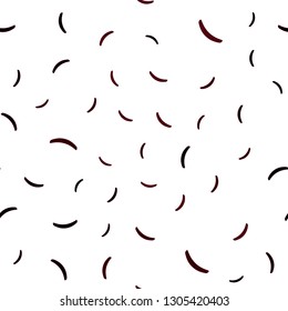 Dark Red vector seamless backdrop with bent lines. A completely new colorful illustration in simple style. Colorful wave pattern for your design.