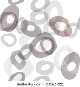 Dark Red vector seamless background with bubbles. Blurred decorative design in abstract style with bubbles. Design for textile, fabric, wallpapers.