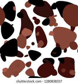 Dark Red vector seamless background with bubbles. Beautiful colored illustration with blurred circles in nature style. Design for wallpaper, fabric makers.