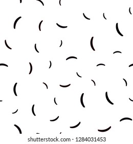 Dark Red vector seamless background with bent lines. A sample with colorful lines, shapes. Brand new design for your ads, poster, banner.