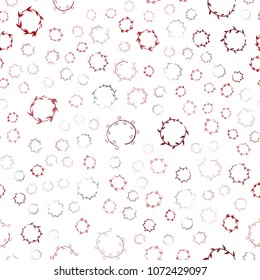 Dark Red vector seamless  cover with spots. Glitter abstract illustration with blurred drops of rain. Pattern can be used for futuristic ad, booklets.