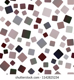 Dark Red vector seamless cover in polygonal style. Illustration with set of colorful rectangles. The template can be used as a background.
