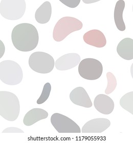 Dark Red vector seamless cover with circles. Modern abstract illustration with colorful water drops. Pattern for design of window blinds, curtains.