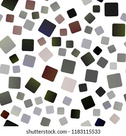 Dark Red vector seamless cover in polygonal style. Glitter abstract illustration with rectangular shapes. Best design for your ad, poster, banner.