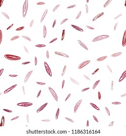 Dark Red vector seamless cover with spots. Blurred decorative design in abstract style with bubbles. Completely new template for your brand book.