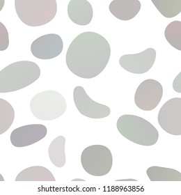 Dark Red vector seamless cover with circles. Abstract illustration with colored bubbles in nature style. Pattern for design of window blinds, curtains.