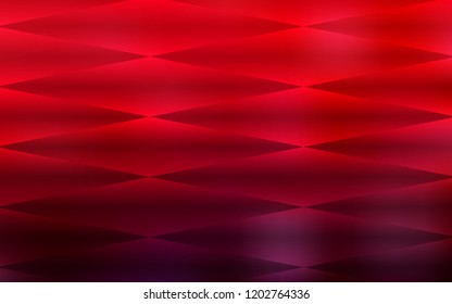 Dark Red vector seamless cover in polygonal style. Abstract gradient illustration with rectangles. Pattern for trendy fabric, wallpapers.