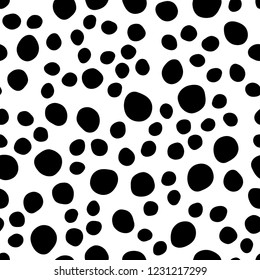 Dark Red vector seamless cover with circles. Blurred bubbles on abstract backdrop with colorful gradient. Pattern for design of window blinds, curtains.
