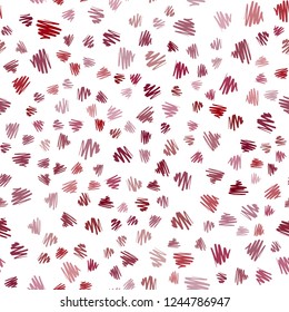 Dark Red vector seamless cover with stright stripes. Shining colored illustration with sharp stripes. Template for your beautiful backgrounds.