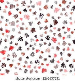 Dark Red vector seamless cover with stright stripes. Lines on blurred abstract background with gradient. Smart design for your business advert.