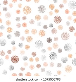 Dark Red vector seamless doodle bright template. An elegant bright illustration with flowers in Natural style. The textured pattern can be used for website. Dark Red vector seamless doodle bright template. An elegant bright illustration with flowers in Natural style. The textured pattern can be used for website.