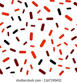 Dark Red vector seamless layout with flat lines. Lines on blurred abstract background with gradient. Pattern for your busines websites.