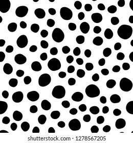 Dark Red vector seamless layout with circle spots. Abstract illustration with colored bubbles in nature style. Trendy design for wallpaper, fabric makers.