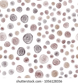 Dark Red vector seamless natural elegant background. Blurred decorative design in Indian style with flowers. Pattern for wallpapers and coloring books.