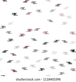 Dark Red vector seamless pattern with narrow lines. Glitter abstract illustration with colored sticks. The pattern can be used for websites.