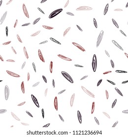Dark Red vector seamless pattern with spheres. Illustration with set of shining colorful abstract circles. Pattern can be used for beautiful websites.