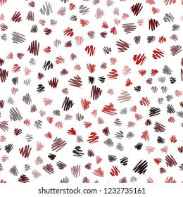 Dark Red vector seamless pattern with sharp lines. Shining colored illustration with sharp stripes. Best design for your ad, poster, banner.