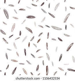 Dark Red vector seamless template with circles. Glitter abstract illustration with blurred drops of rain. Pattern can be used for beautiful websites.