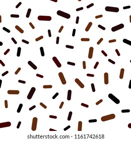 Dark Red vector seamless template with repeated sticks. Blurred decorative design in simple style with lines. Pattern for your busines websites.