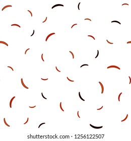 Dark Red vector seamless template with wry lines. An elegant bright illustration with gradient. A new texture for your  ad, booklets, leaflets.