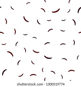 Dark Red vector seamless template with wry lines. Colorful geometric sample with gradient lines.  Abstract style for your business design.