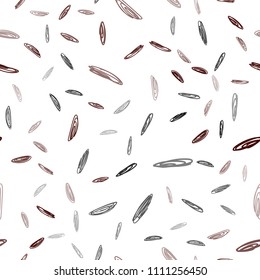 Dark Red vector seamless texture with disks. Illustration with set of shining colorful abstract circles. Pattern can be used for futuristic ad, booklets.