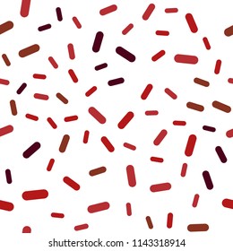 Dark Red vector seamless texture with colored lines. Lines on blurred abstract background with gradient. Template for your beautiful backgrounds.