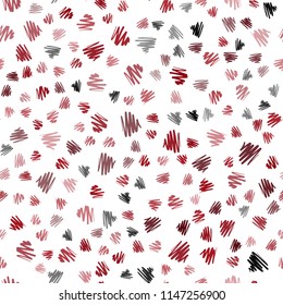 Dark Red vector seamless texture with colored lines. Lines on blurred abstract background with gradient. The pattern for ad, booklets, leaflets.