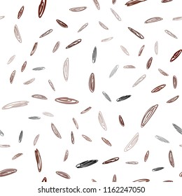 Dark Red vector seamless texture with disks. Abstract illustration with colored bubbles in nature style. Pattern can be used for beautiful websites.