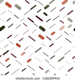 Dark Red vector seamless texture with colored lines. Shining colored illustration with narrow lines. The pattern can be used for websites.