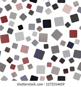 Dark Red vector seamless texture in rectangular style. Glitter abstract illustration with rectangular shapes. Best design for your ad, poster, banner.