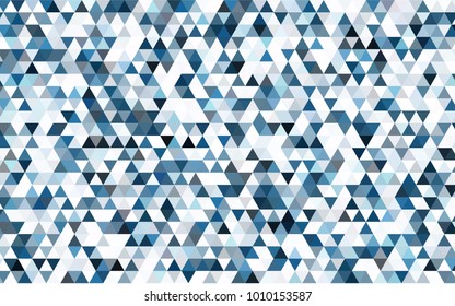 Dark Red vector shining triangular pattern. Triangular geometric sample with gradient.  A new texture for your design.