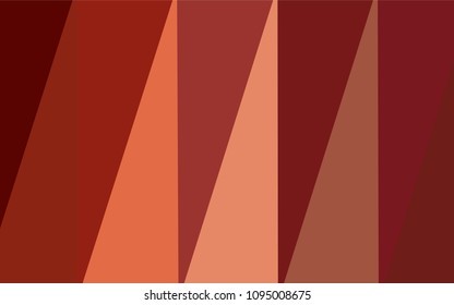 Dark Red vector shining triangular cover. Glitter abstract illustration with an elegant design. The template for cell phone's backgrounds.