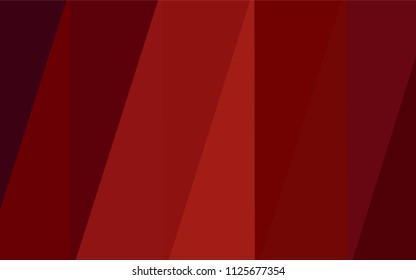 Dark Red vector shining triangular backdrop. Triangular geometric sample with gradient.  The template for cell phone's backgrounds.