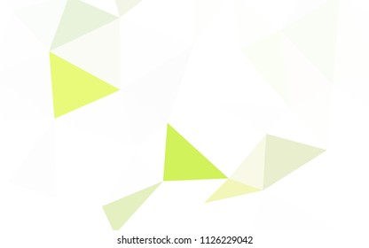 Dark Red vector shining triangular cover. Modern abstract illustration with triangles. Brand new design for your business.