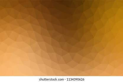 Dark Red vector shining triangular cover. Creative geometric illustration in Origami style with gradient. Textured pattern for your backgrounds.