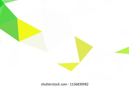 Dark Red vector shining triangular cover. Shining polygonal illustration, which consist of triangles. Polygonal design for your web site.