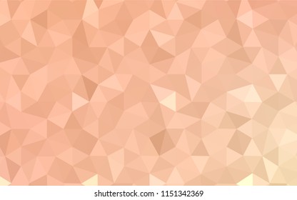 Dark Red vector shining triangular cover. Creative geometric illustration in Origami style with gradient. Completely new template for your banner.