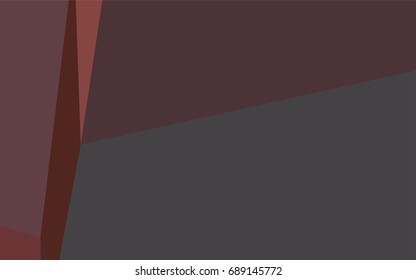 Dark Red vector shining triangular background. Modern geometrical abstract illustration with gradient. The completely new template can be used for your brand book.