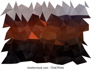 Dark Red vector shining triangular template. Glitter abstract illustration with an elegant design. The elegant pattern can be used as part of a brand book.