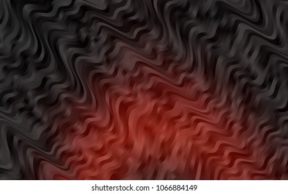 Dark Red vector template with abstract lines. Colorful illustration in abstract marble style with gradient. New composition for your brand book.
