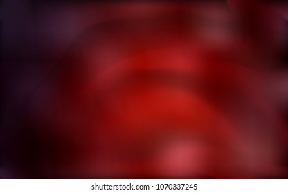 Dark Red vector template with abstract circles. Colorful abstract illustration with gradient lines. The elegant pattern for brand book.